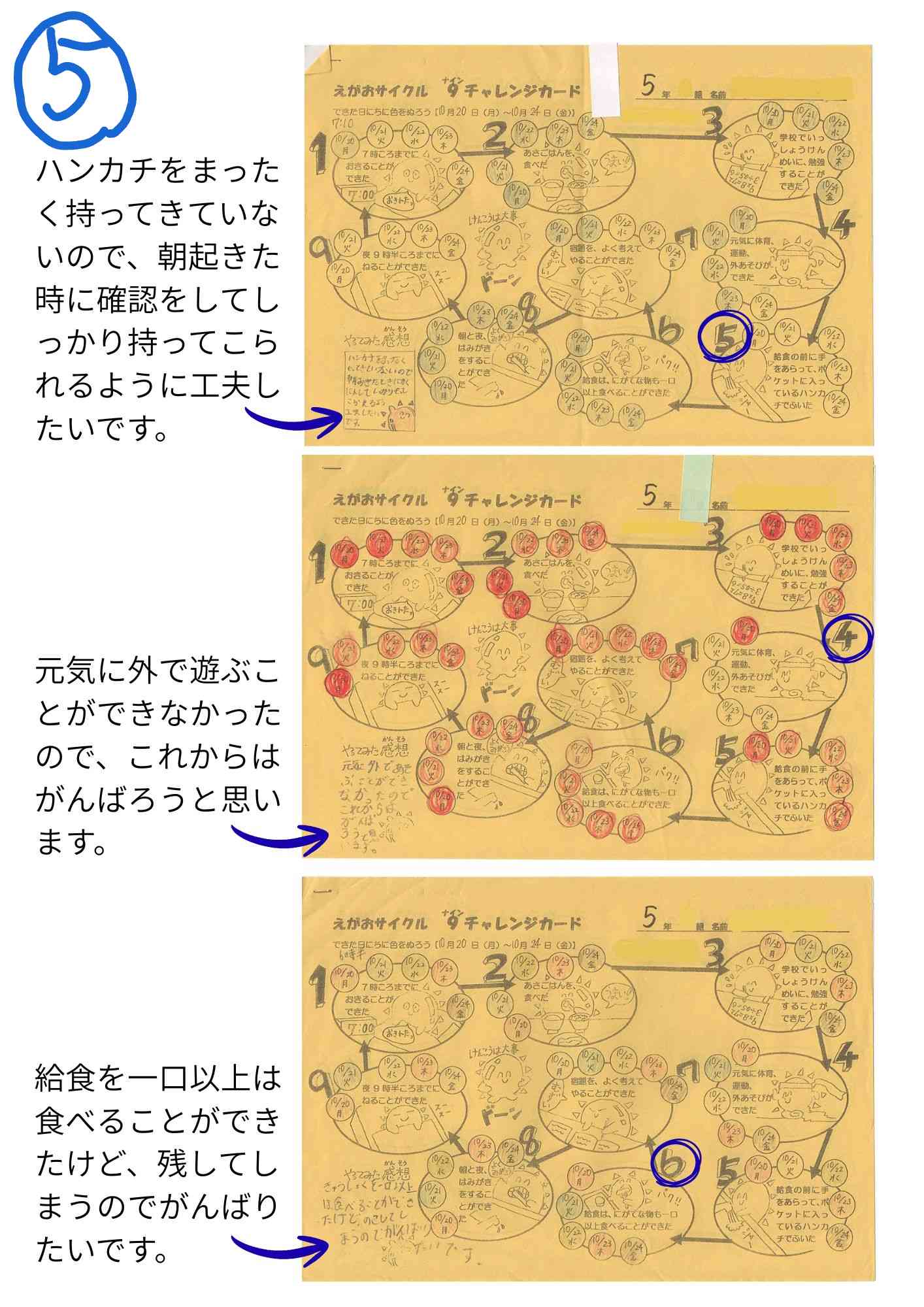 5③④⑤５年えがおサイクル